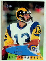 1999 Collectors Edge Kurt Warner #123 -  Rookie Football Card - First Quarter - £4.98 GBP