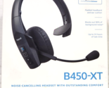 BlueParrott B450-XT Noise Cancelling Bluetooth Headset 24 Hours Of Talk ... - $82.23