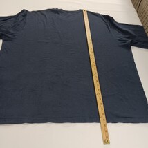 Carhartt K126 NVY Men's Blue Long Sleeve Pocket Workwear Cotton T-Shirt Size 3XL image 10