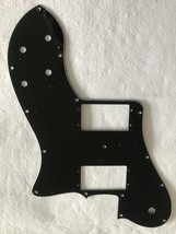 Fits US 72 Tele Deluxe Reissue Guitar Pickguard Scratch Plate,3 Ply Black - $11.00