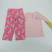 Carters Toddler Girls 2 Piece Pink Pajama Set 2T NWT $24 - £10.19 GBP