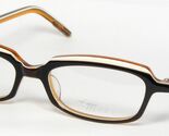 Vintage Max. BELMORE 710 Marron / Blanc Colombe Lunettes Monture 47-18-1... - $45.05