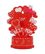 Lmcheny 3D Pop Up Best Mom Birthday Mother&#39;s Day Greeting Card - $175.26 MXN