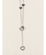 Sterling Silver Heart Pendant .925 Sterling Necklace - £31.64 GBP