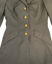 Vintage 1980s U.S. Army Women’s Class A Uniform Jacket 10L Tailored Blazer XS image 3