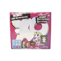 TIC TAC TOY XOXO Light Up Hugs ~ White Unicorn  &amp; 6 Glitter Friends, Wings - £21.67 GBP