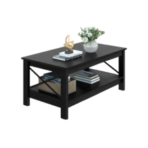 2-Tier Coffee Table For Living Room - £117.71 GBP