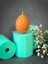 Easter egg Protect mold with Slavic ornament  Unique relief Easter Mold - $22.75