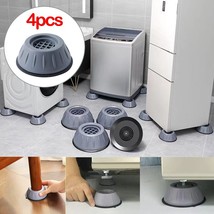 4pcs Anti Vibration Feet Pads Rubber Mat Slipstop Silent Dampers Stand Univ - £11.76 GBP