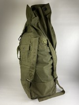 US Army Duffel Bag O.D.7 Type II DSA100-73-C-0490 2 Straps Backpack Rebmar inc - £31.62 GBP