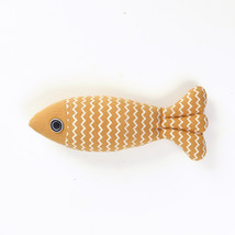 Cat Toy Funny Cat Linen Fish Pillow Self-hey Cat - £36.62 GBP