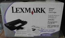 OEM Genuine Lexmark 140195A Linea Print Cartridge (Brand New Factory Sealed) - £19.82 GBP