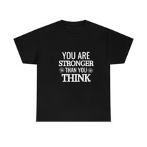 You are Stronger Than You Think T-Shirt, Motivation T-Shirt Royal / 4XL - £16.02 GBP+