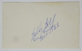 Bobby Bell Signed Autographed 3x5 Index Card NFL Kansas City Chiefs HOF - £7.78 GBP