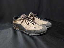 Vintage Y2K NIKE ACG Brown Leather Trail Hiking Boots Shoes Mens Size 13 - €34,51 EUR