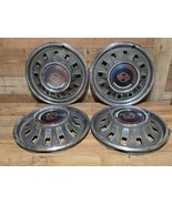 GM 1967 Chevy Impala SS Hubcaps OEM Wheel Covers Rim Emblem Set Of 4 - N... - $153.43