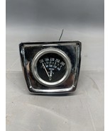 Vintage Aftermarket Oil Amp Temperature Gauge Chrome Bezel Molding Rat H... - $36.14