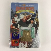 Richie Rich&#39;s Christmas Wish VHS Holiday Movie w Money Clip Sealed Vintage 1998 - £17.09 GBP