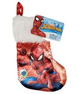 Marvel’s Spiderman 8&quot; Mini Christmas Gift Card Stocking New w/ Tag - £4.92 GBP