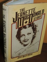 The Jeanette MacDonald Story James Robert Parish 1976 Hardcover w Dust J... - £4.92 GBP