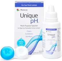 Unique Ph Travel Pack- Multipurpose Solution for Gas Permeable Contact Lenses -2 - £15.93 GBP