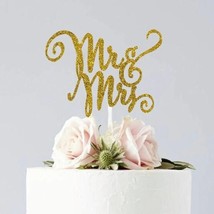 Mr &amp; Mrs Any Name Cake Topper | Wedding Cake Topper | ANY Name Cake Topp... - $7.00