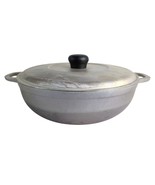 Imusa Cast Aluminum Colombian Caldero Cooking Stock Pot 2.5qt w/ Tight F... - $378.57 MXN