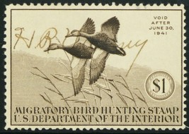 RW7, Used $1 Federal Duck Stamp Cat $50.00 * Stuart Katz - $19.95
