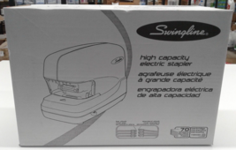 Swingline High-Capacity Flat Clinch Electric Stapler 70-Sheet Capacity Black - £234.65 GBP