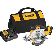 DEWALT 20V MAX 6-1/2-Inch Circular Saw Kit, with 5.0-Ah Battery and Charger (DCS - £279.96 GBP