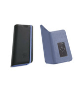 Moleskine Black/Blue Universal Booktype 4.6&quot; To 5.2&quot; Phones Case with Po... - $47.80 CAD