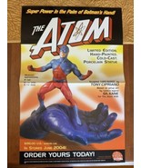 2004 THE ATOM PORCELAIN Statue PRINT AD ART Poster - DC Comics Justice League - $14.74