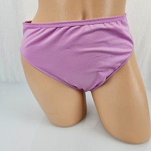 Jockey Womens Lavender Microfiber Panties Hi Cut Silky XL 8 - $21.67 CAD