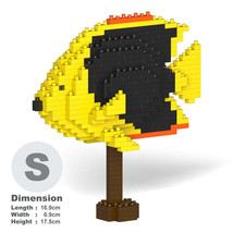 Rock Beauty Angelfish Sculptures (JEKCA Lego Brick) DIY Kit - £44.37 GBP