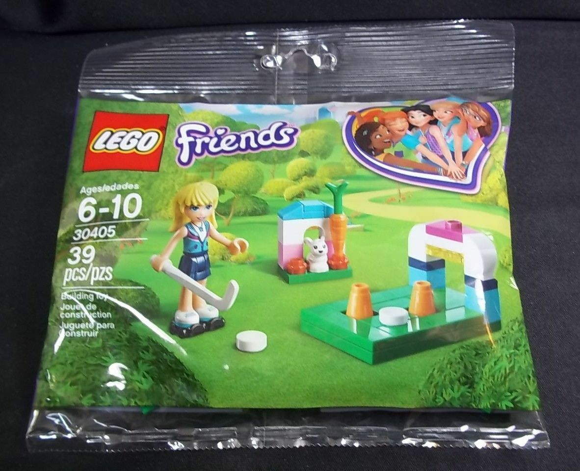 Primary image for Lego Friends pack 30405 39pcs Stephanie's Hockey Practice NIP