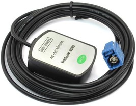 Vehicle Waterproof Active GPS Navigation Antenna Fakra C Blue Magnet Mount for A - £18.36 GBP
