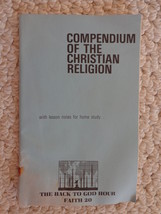 Bk: Compendium of the Christian Religion (#2613) - $7.99