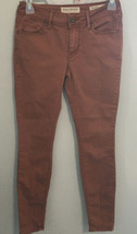 BULLHEAD Denim Co. Women’s Size 3 Jean Jeggings.  Rust Color. - £12.08 GBP