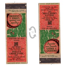 Vintage Matchbook Cover Skelly&#39;s Liquor Store Minneapolis Minnesota 1930s - £3.94 GBP