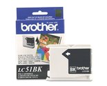 Brother Innobella LC51BK Ink Cartridge, 500 Page Yield, Black - £35.55 GBP
