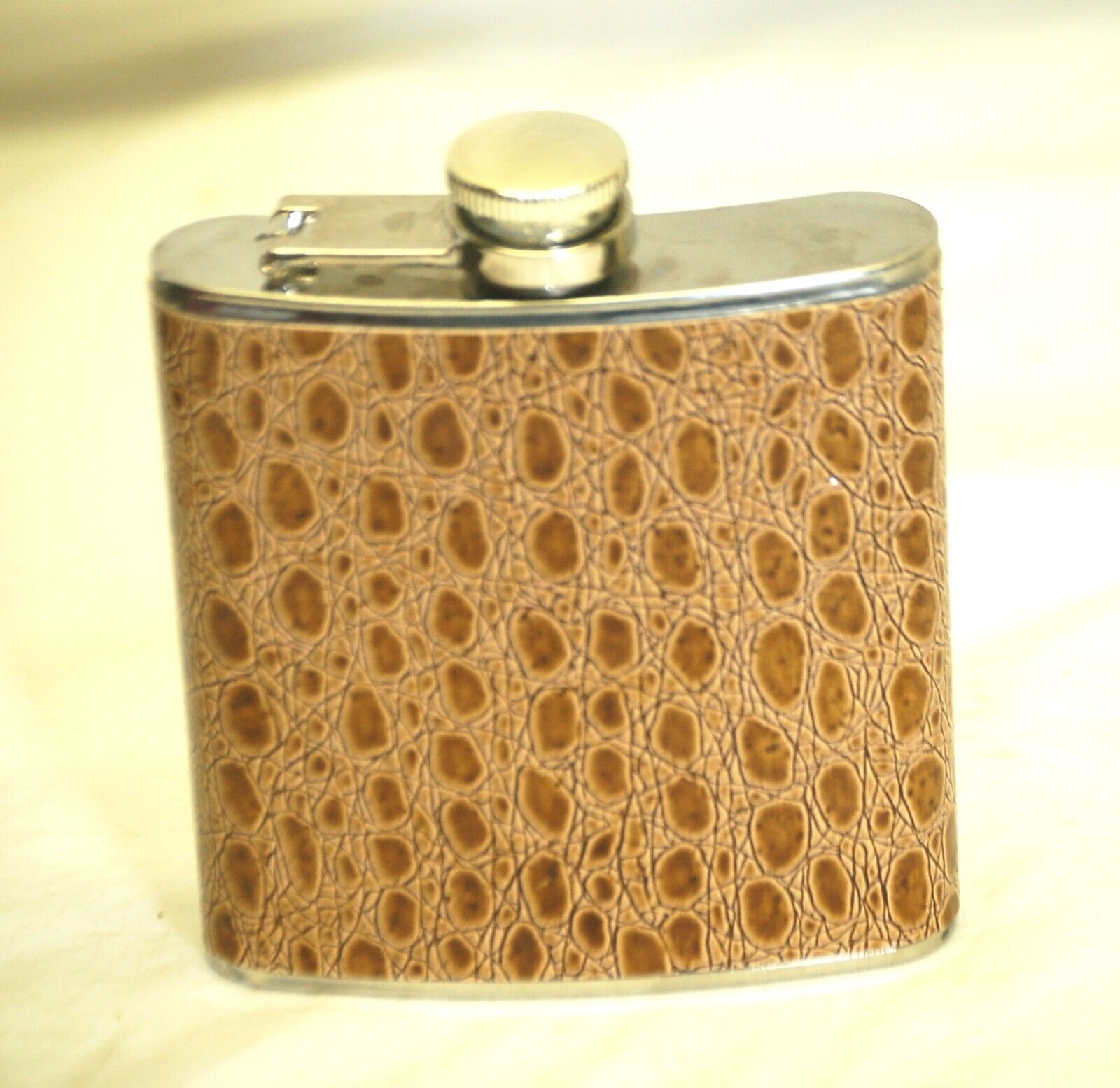 Whiskey Pocket Flask Stainless Steel 6-1/2 oz. - $14.84