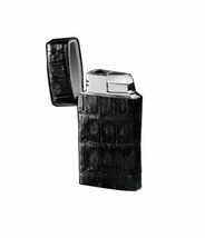 Venezia Lighter - Genuine Black Caiman - £175.85 GBP