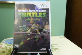 Nickelodeon Teenage Mutant Ninja Turtles (Nintendo Wii 2013) TMNT Video Game VG - £6.93 GBP