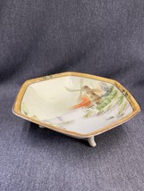 Vintage Windmill Scene Made In Nippon Hand Painted Bowl with 3 Feet Exce... - £15.39 GBP