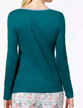 Nautica Womens Lace Design Long Sleeve Top Size Small Color Creme Knit/Green - £19.34 GBP