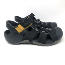 Teva Flintwood Black Hiking Sandals Mens Size 8 Adjustable Strap SN 1118941 - £21.10 GBP