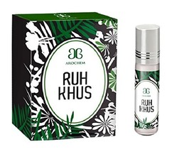 Arochem Ruh Khus Concentrated Attar-Free From Alcohol Ittar Fragrance Fr... - €8,81 EUR