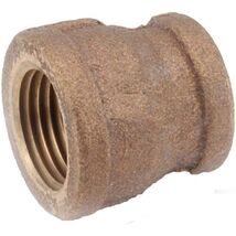 ANDERSON METALS 738119-1206 Coupling, 3/4&quot; x 3/8&quot;, Red - $21.85