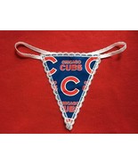 New Womens CHICAGO CUBS MLB Baseball Gstring Thong Lingerie Panties Unde... - £15.04 GBP
