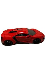 Fast and Furious 7 Red Lykan Hypersport 1:18 Scale Jada FREE SHIPPING! - £33.66 GBP